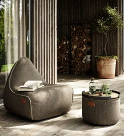 SACKit Puffer></noscript>Puf - Cobana - 50x35 cm - Brun