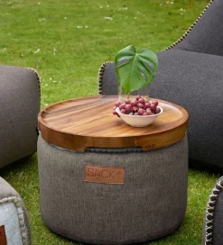 SACKit Puffer></noscript>Puf - Cobana - 50x35 cm - Brun