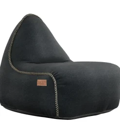 SACKit Sækkestole|Stole>Sækkestol - Canvas Lounge Chair - 96x80x70 cm - Sort