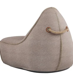 SACKit Sækkestole|Stole|Sækkestol - Canvas Lounge Chair - 96x80x70 cm - Sand
