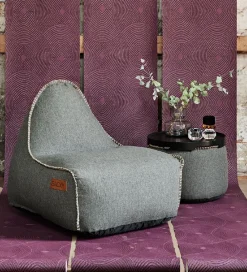SACKit Sækkestole|Stole|Sækkestol - Cobana Lounge Chair - 96x80x70 cm - Lysegrå