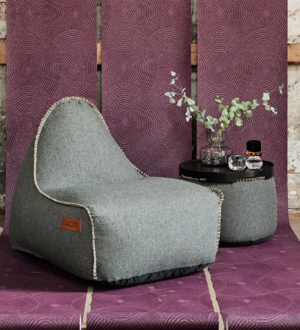SACKit Sækkestole|Stole|Sækkestol - Cobana Lounge Chair - 96x80x70 cm - Lysegrå
