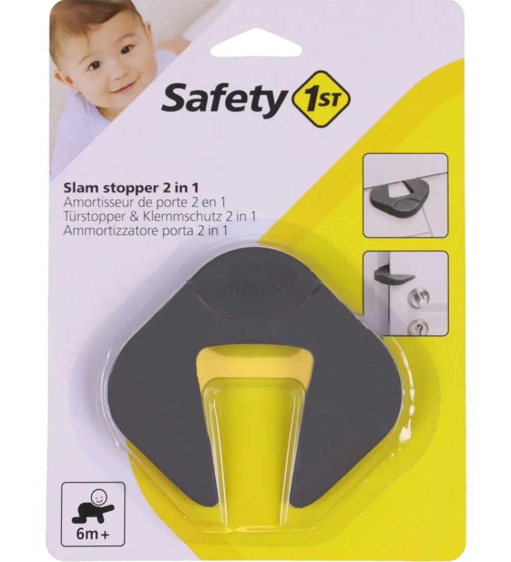 Safety 1st Kant- Og Hjørnebeskyttere>Dørstopper/Fingerbeskytter - Grå