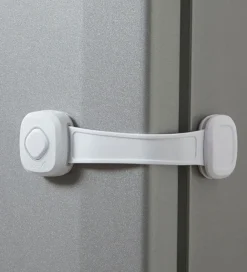 Børn Safety 1st Børnelåse>Multi-Sikkerhedslås m. Snydeknap - Hvid