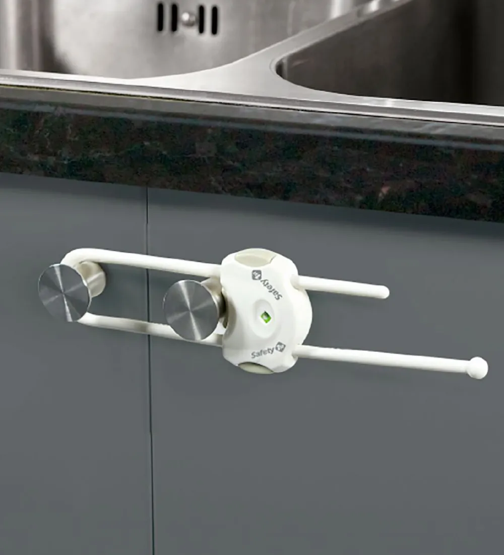 Børn Safety 1st Børnelåse>Skabslås - Hvid