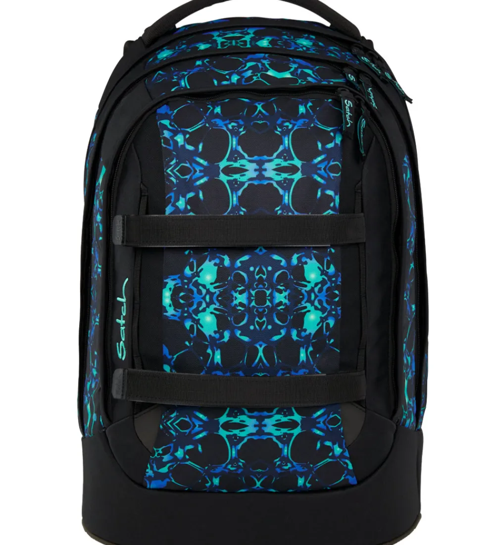 Satch Skoletasker>Skoletaske - Pack - Caleido Blue