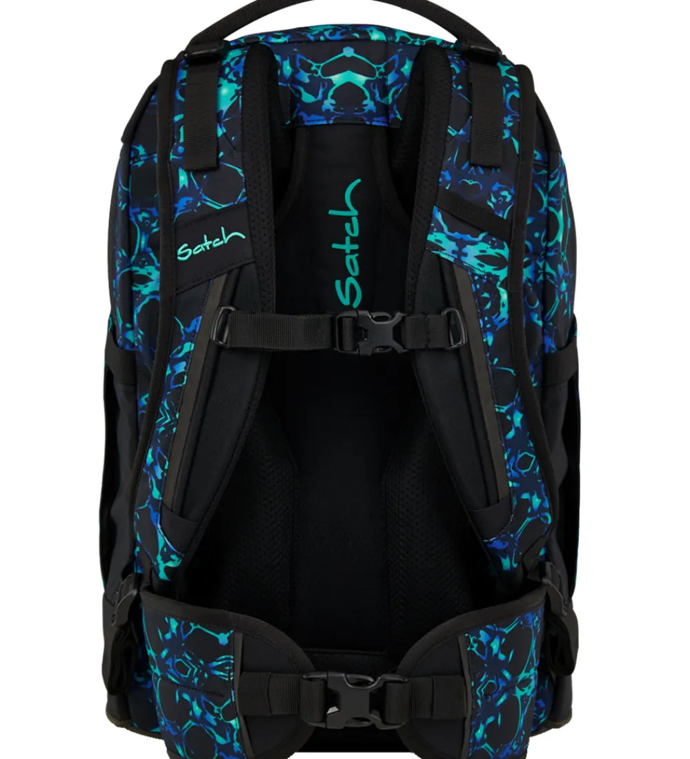 Satch Skoletasker>Skoletaske - Pack - Caleido Blue
