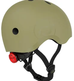 Børn Scoot and Ride Børnesikkerhed|Cykelhjelme|Cykelhjelm - Olive