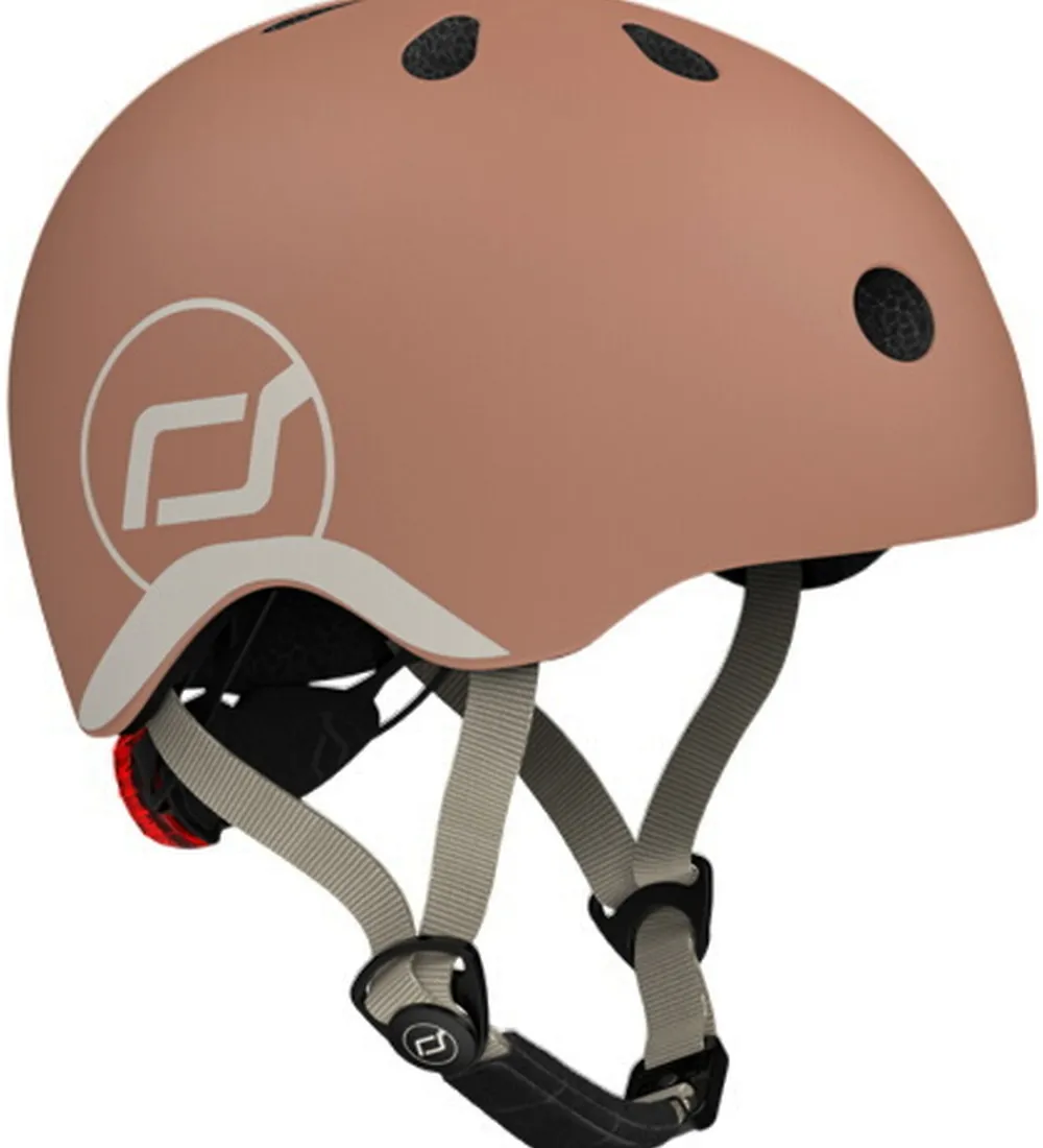 Børn Scoot and Ride Børnesikkerhed|Cykelhjelme>Cykelhjelm - Mocha