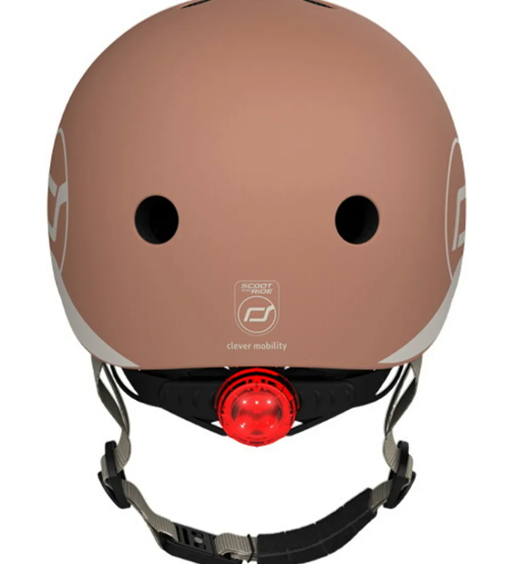 Børn Scoot and Ride Børnesikkerhed|Cykelhjelme>Cykelhjelm - Mocha