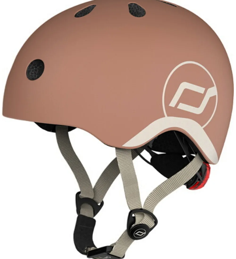 Børn Scoot and Ride Børnesikkerhed|Cykelhjelme>Cykelhjelm - Mocha