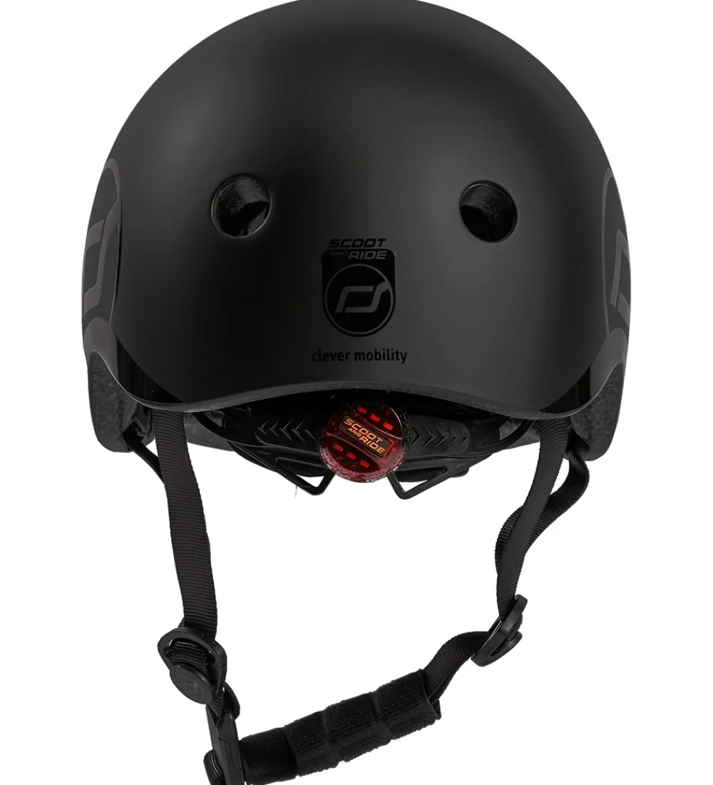 Børn Scoot and Ride Børnesikkerhed|Cykelhjelme>Cykelhjelm - Sort