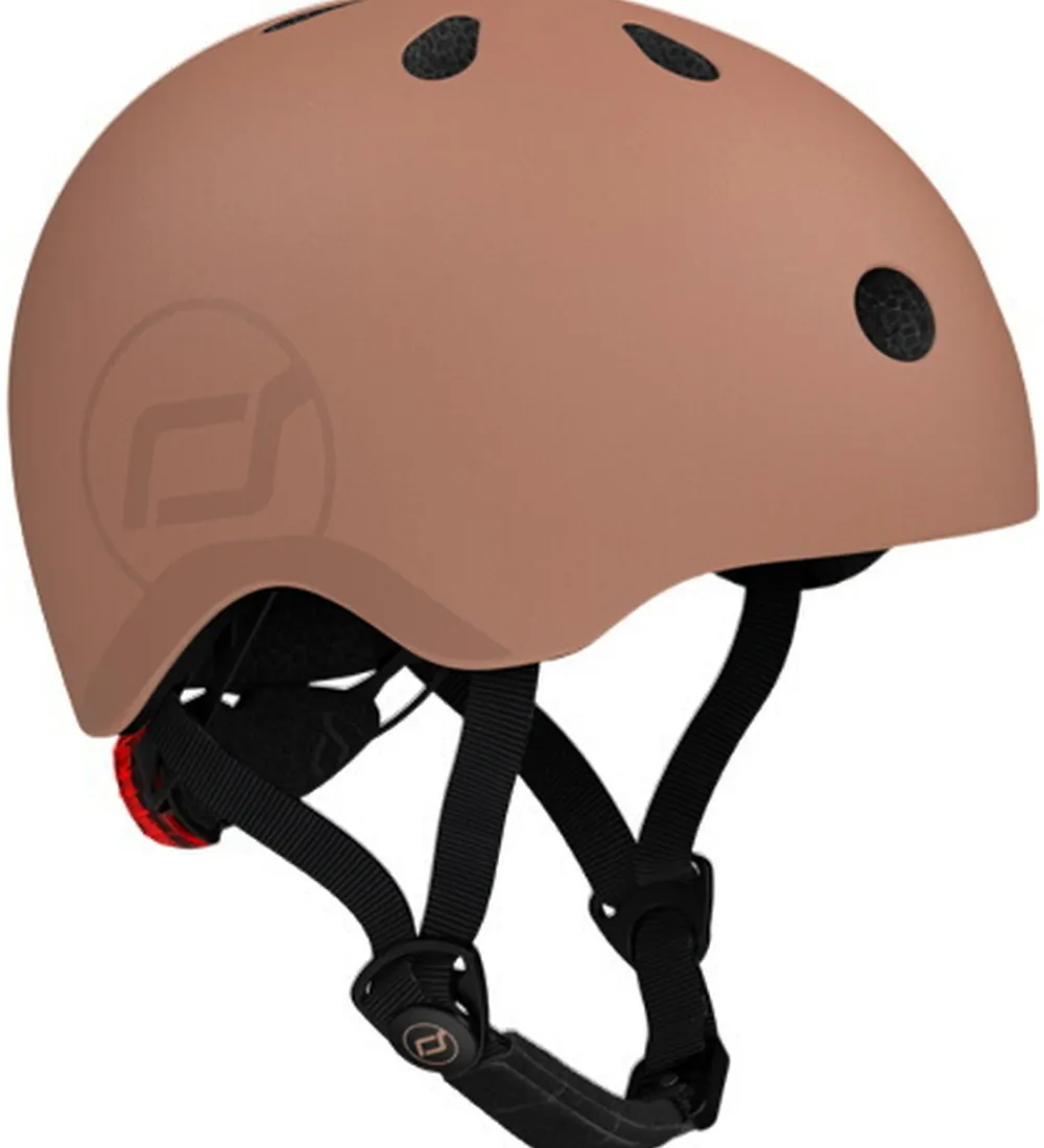 Børn Scoot and Ride Børnesikkerhed|Cykelhjelme|Cykelhjelm - Mocha
