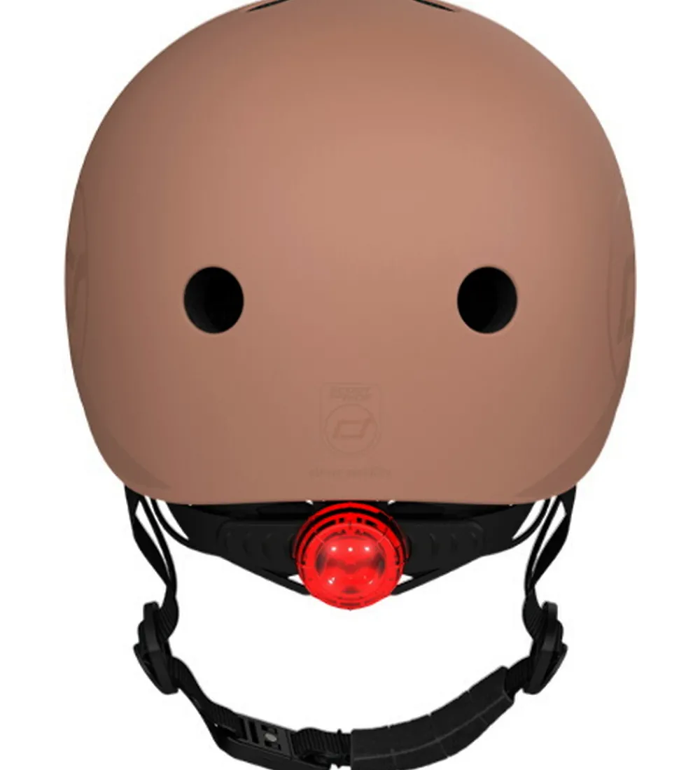 Børn Scoot and Ride Børnesikkerhed|Cykelhjelme|Cykelhjelm - Mocha