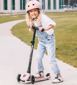 Scoot and Ride Løbehjul|Løbehjul></noscript>Highway Kick 3 - LED - Rose