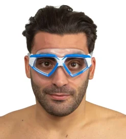 Seac Svømmebriller|Dykkermasker|Dykkerbriller - Sonic - Blå/Hvid
