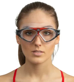 Seac Svømmebriller|Dykkermasker></noscript>Dykkerbriller - Vision HD - Sort/Rød