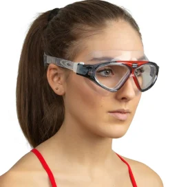 Seac Svømmebriller|Dykkermasker></noscript>Dykkerbriller - Vision HD - Sort/Rød