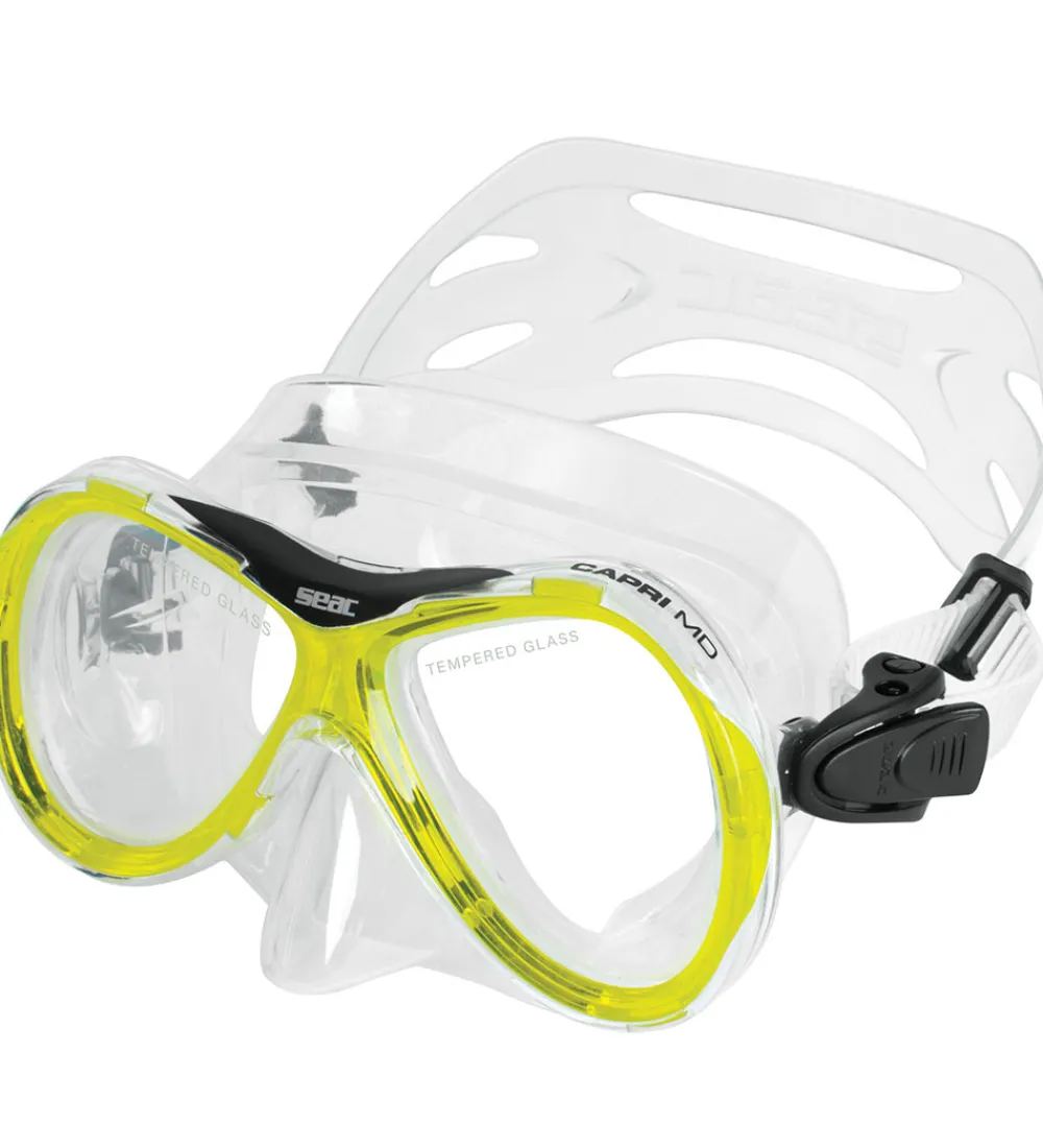 Seac Dykkermasker|Snorkling|Dykkermaske - Capri - Gul