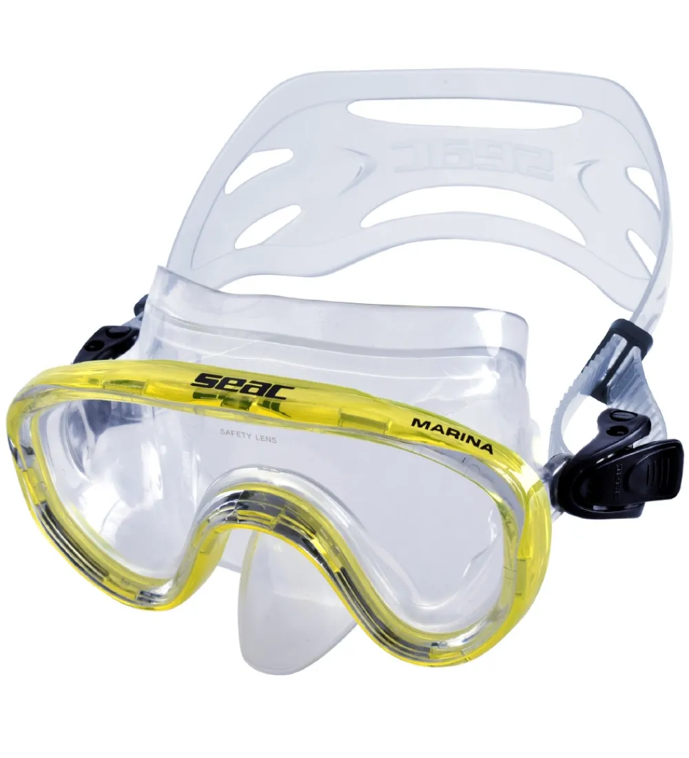 Seac Dykkermasker>Dykkermaske - Marina SLT - Gul