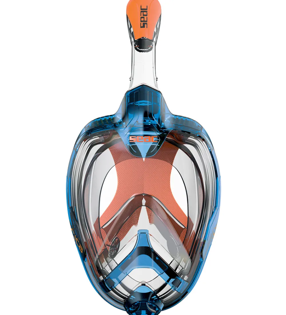 Seac Dykkermasker|Snorkling|Snorkelmaske - Magica L/XL - Blå/Orange