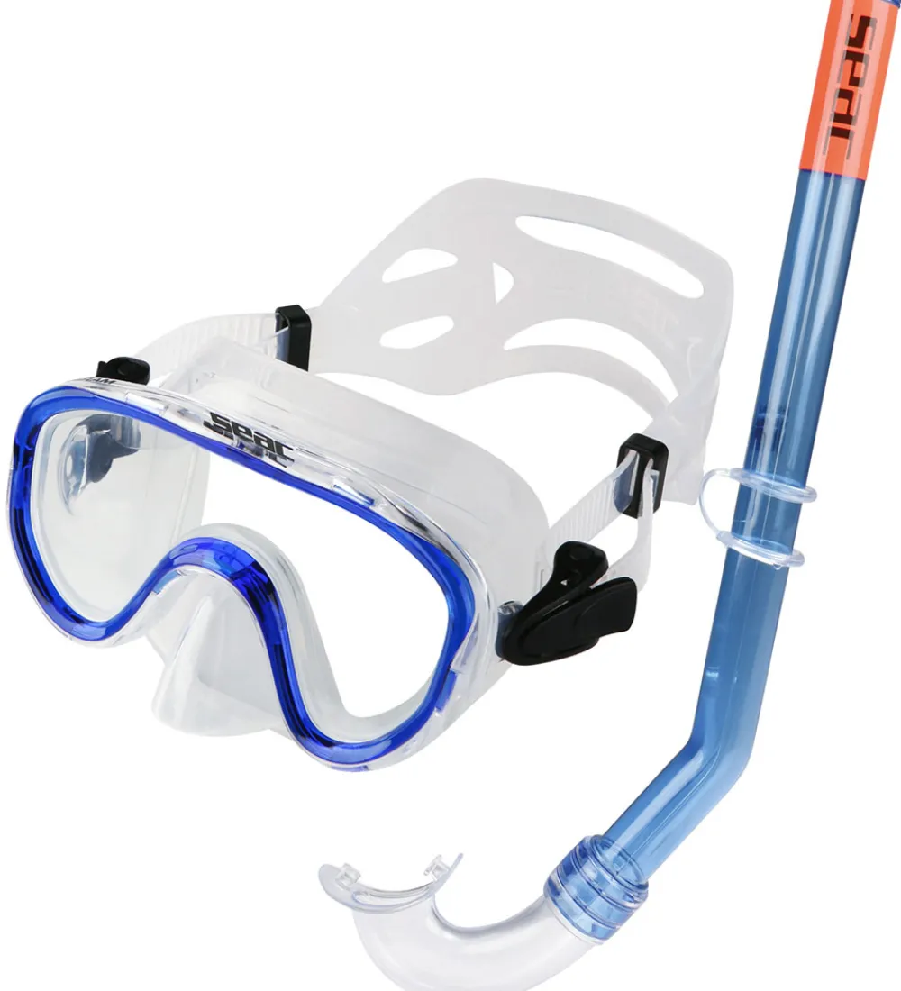Seac Dykkermasker|Snorkling|Snorkelsæt - Marina - Blå