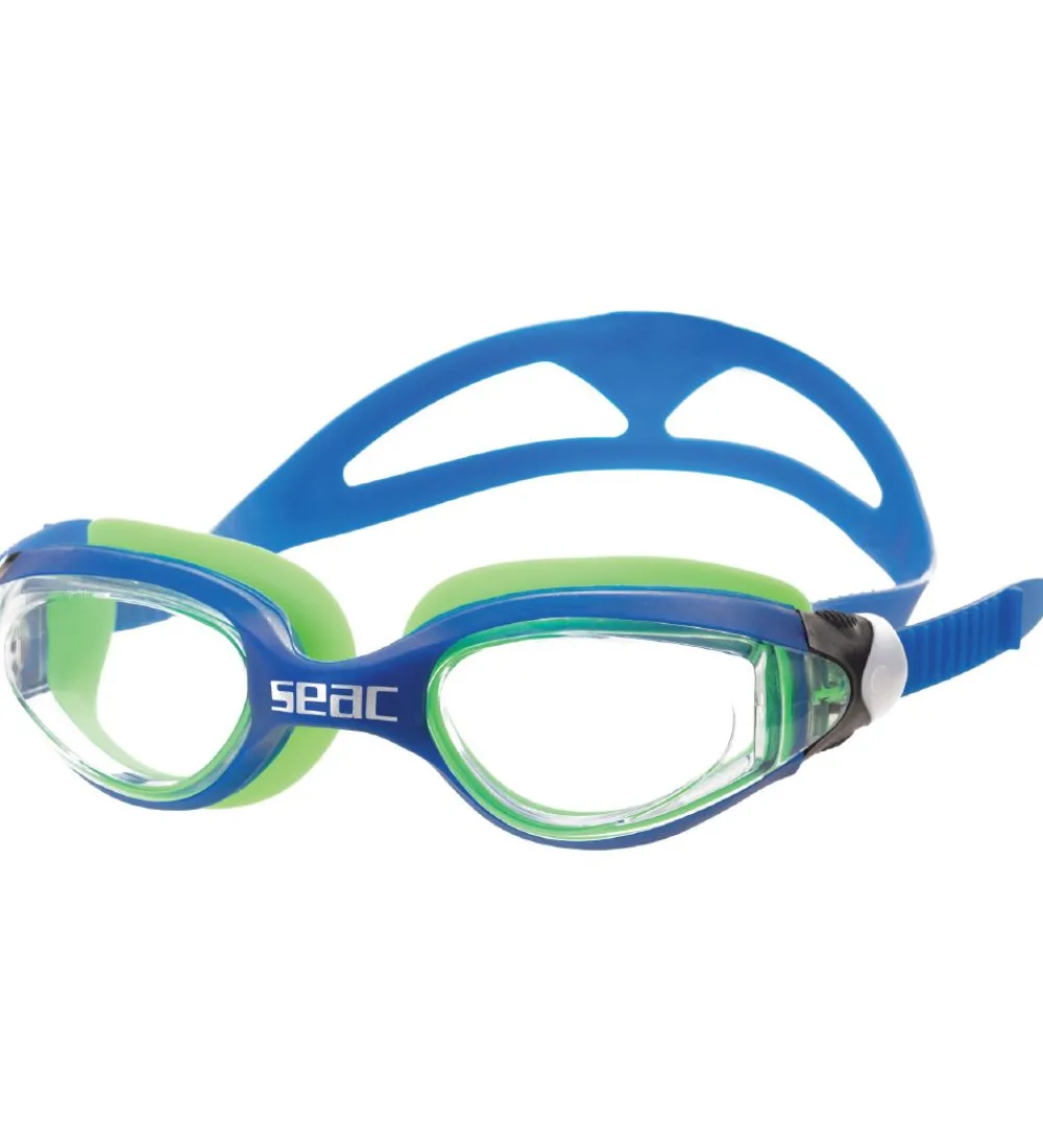 Seac Svømmebriller>Svømmebriller - Ritmo JR - Blå/Grøn