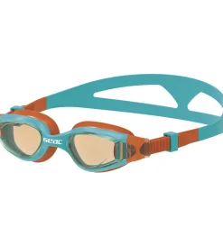 Seac Svømmebriller>Svømmebriller - Ritmo Junior - Lyseblå/Orange