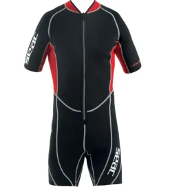 Seac Våddragter>Våddragt - Ciao Shorty Man 2,5 mm - Sort/Rød