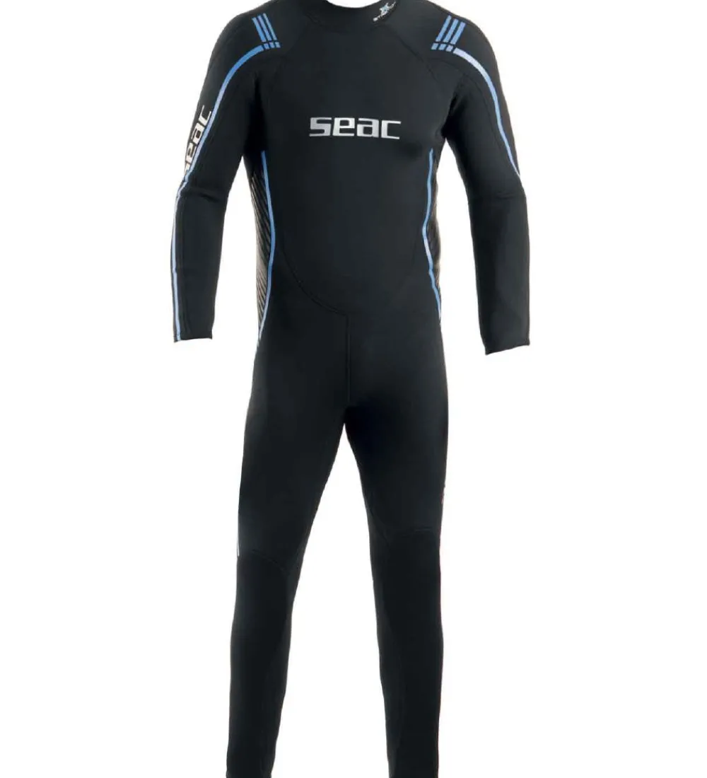 Seac Våddragter>Våddragt - Feel Man 3 mm - Sort/Blå