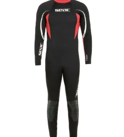 Seac Våddragter>Våddragt - Relax Man 2,2 mm - Sort/Rød