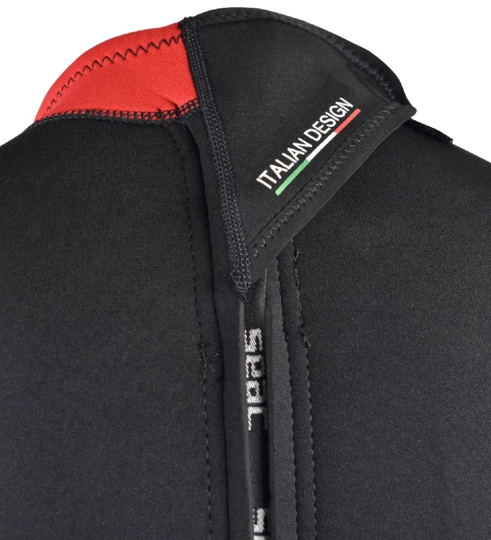 Seac Våddragter|Snorkling>Våddragt - Relax Shorty Man 2,2 mm - Sort/Rød