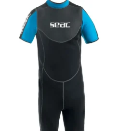 Seac Våddragter|Våddragt - Sense Shorty Man 2,5 mm - Sort/Blå