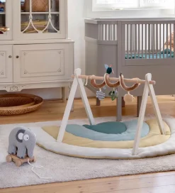 Sebra Aktivitetsstativer>Aktivitetsstativ - Træ - Hvid