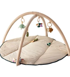 Sebra Legetæpper Og Legegulve|Aktivitetstæppe - 90x51 cm - Wildlife Animals