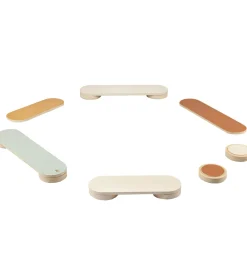 Sebra Tumledyr|Motorisk Legetøj>Balancebane - Træ - Multifarvet