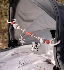 Sebra Barnevognskæder|Barnevognskæde - Hæklet - Teeny Toes