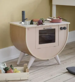 Sebra Legekøkken Og Legemøbel|Frugter - Træ - Multifarvet