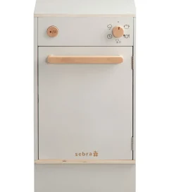 Sebra Legekøkken Og Legemøbel|Legekøkken - Opvaskemaskine - Træ - Seabreeze Beige