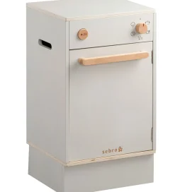 Sebra Legekøkken Og Legemøbel|Legekøkken - Opvaskemaskine - Træ - Seabreeze Beige