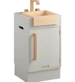 Sebra Legekøkken Og Legemøbel|Legekøkken - Vaskeskab - Træ - Seabreeze Beige