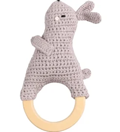Sebra Gribelegetøj>Rangle - Hæklet - Kanin