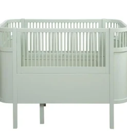 Sebra Senge|Seng - Baby/Junior - Mist Green
