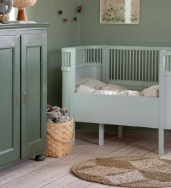 Sebra Senge|Seng - Baby/Junior - Mist Green