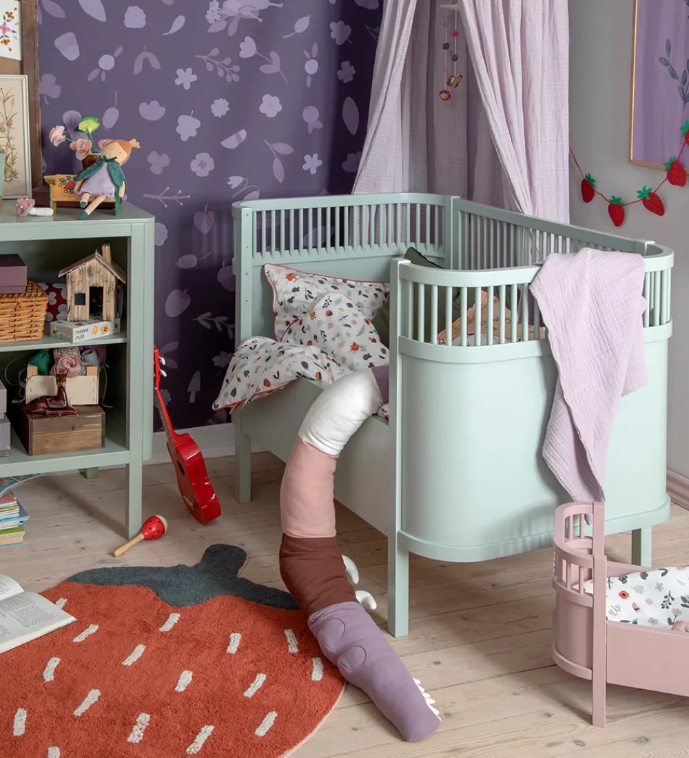 Sebra Senge|Seng - Baby/Junior - Mist Green