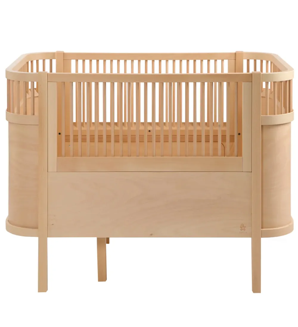 Sebra Senge>Seng - Baby/Junior - Wooden Edition
