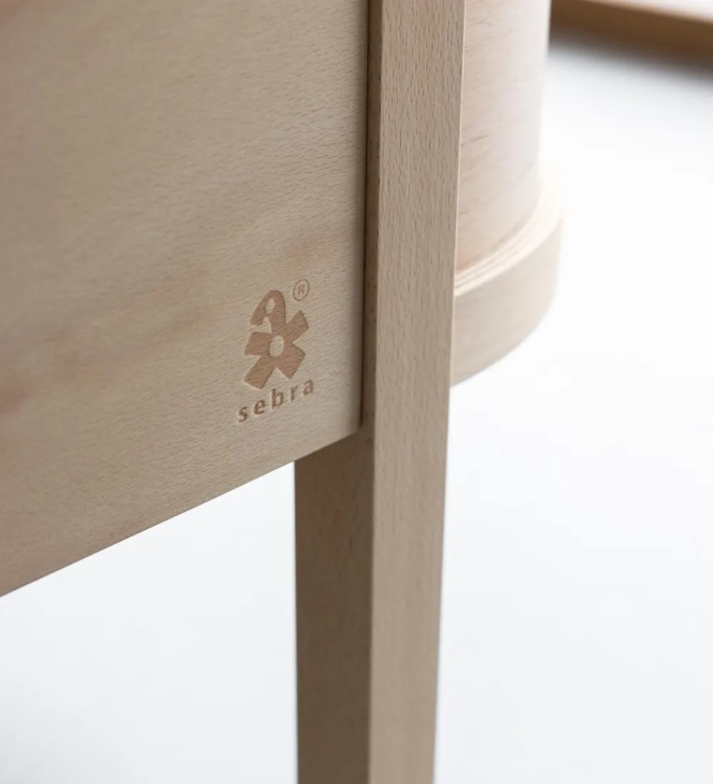 Sebra Senge>Seng - Baby/Junior - Wooden Edition