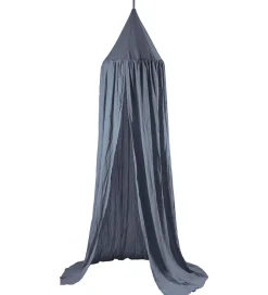 Sebra Sengehimler>Sengehimmel - Dobbyvævet - Forest Lake Blue