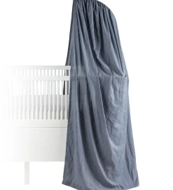 Sebra Sengehimler>Sengehimmel - Sky - Dobbyvævet - Forest Lake Blue