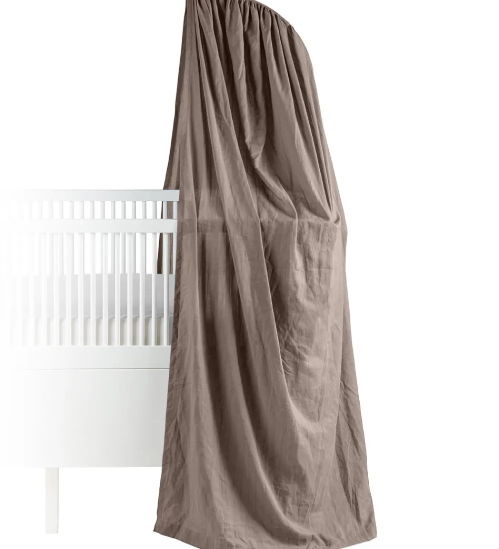 Sebra Sengehimler|Sengehimmel - Sky - Dobbyvævet - Jetty Beige